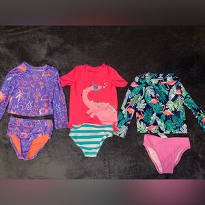 Toddler girl 2T bathing suits